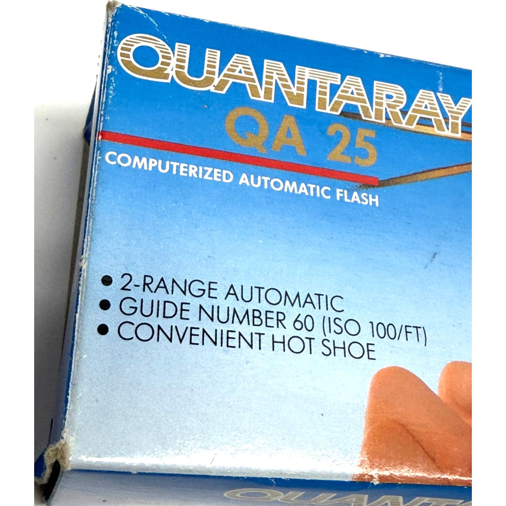 Vintage Quantaray QA 25 Computerized Automatic Flash In Box
