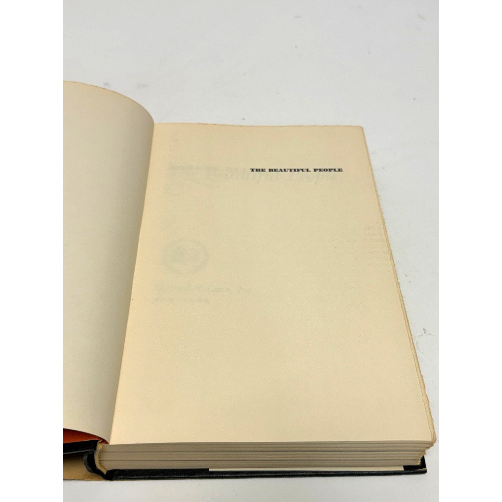 Vtg The Beautiful People Marylin Bender 1967 Third Impression Fashion Society