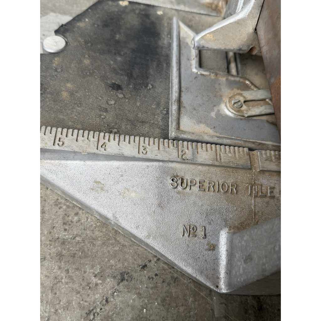 VINTAGE Superior Tile Cutter No. 1 Model