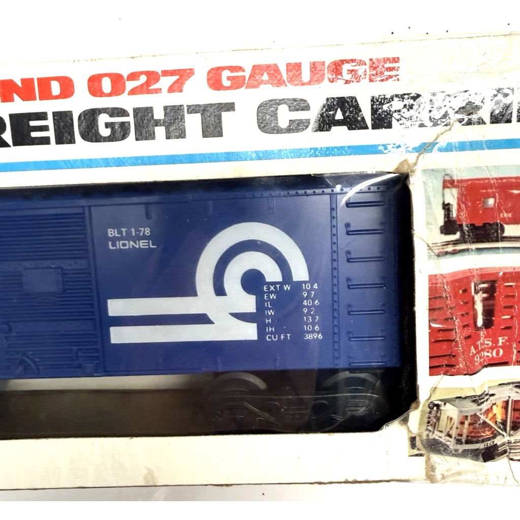 Vintage NOS Lionel 6-9035 Conrail Box Car- O Gauge