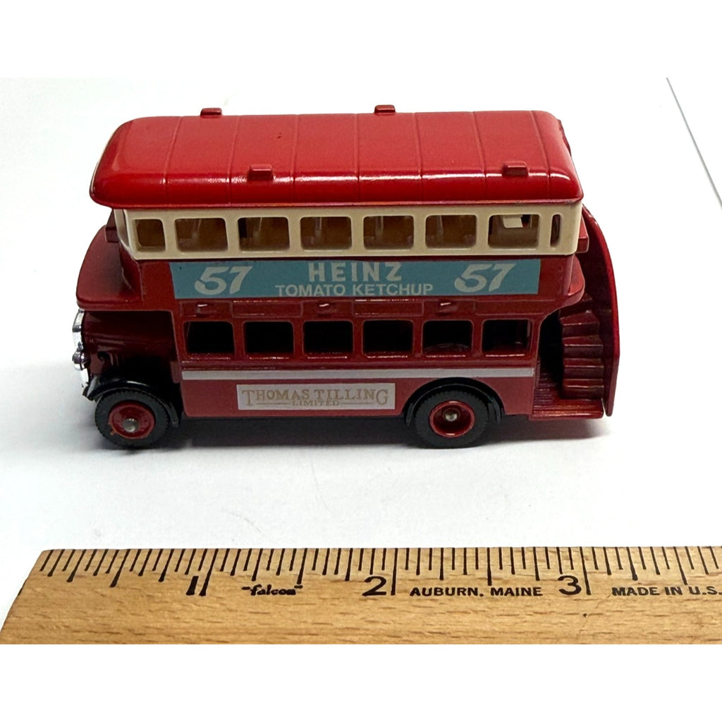 Vintage Lledo Days Gone 15012 1932 AEC Regent Double Deck Bus Heinz