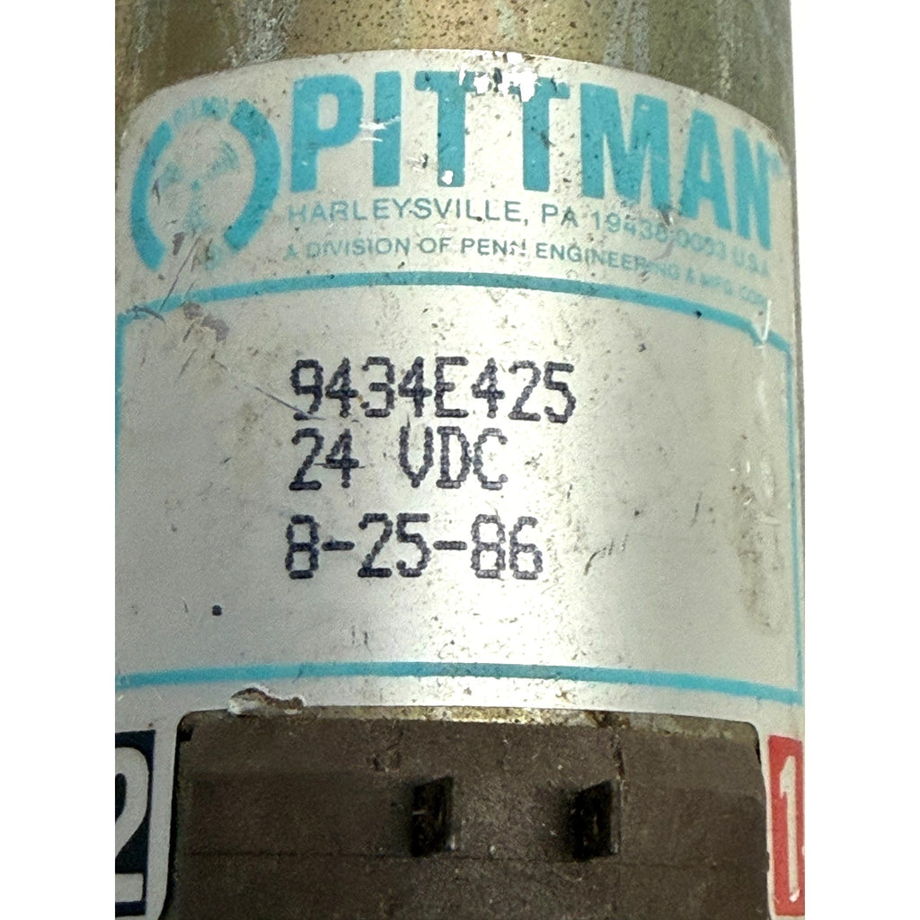 Vintage Pittman 9434E425, DC Brush Motor 24 V