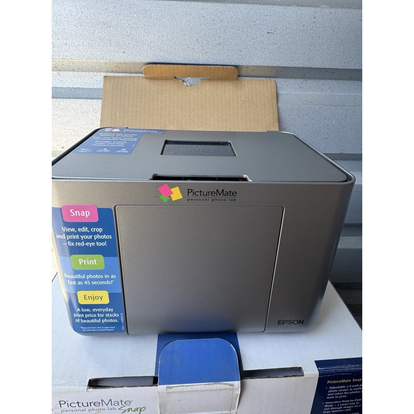 VINTAGE 2004 NOS Epson PictureMate PM 240 Photo Printer Portable Dash