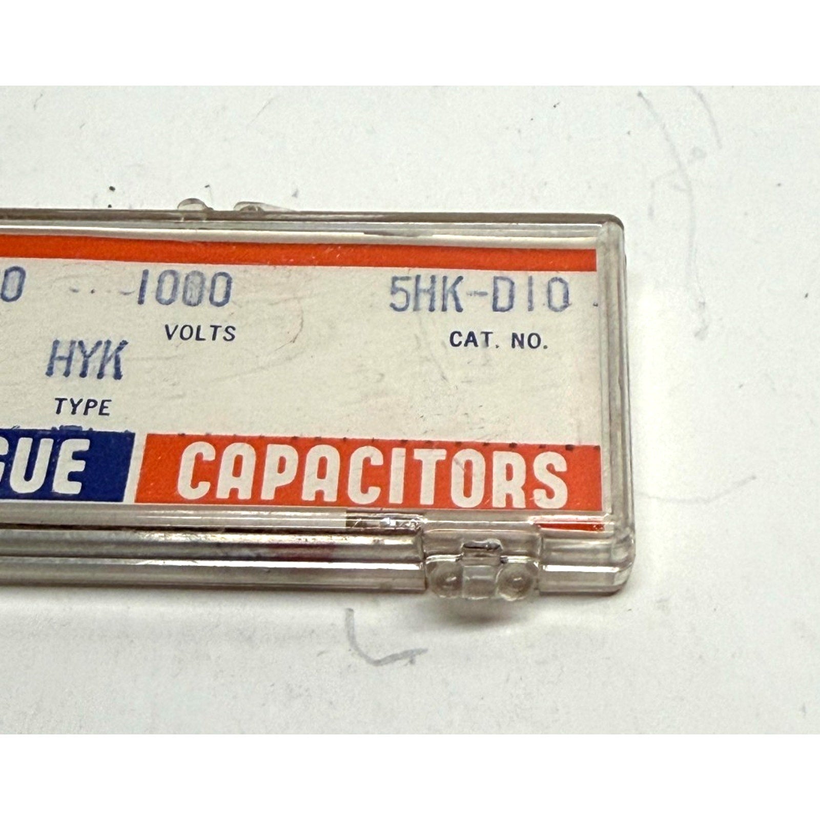 VINTAGE SPRAGUE 5HK-D10 HYK Ceramic Capacitor .001uF 1000V