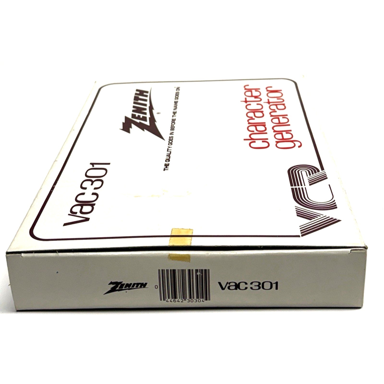 VINTAGE NOS ZENITH - VAC 301 CHARACTER GENERATOR For Video Editing