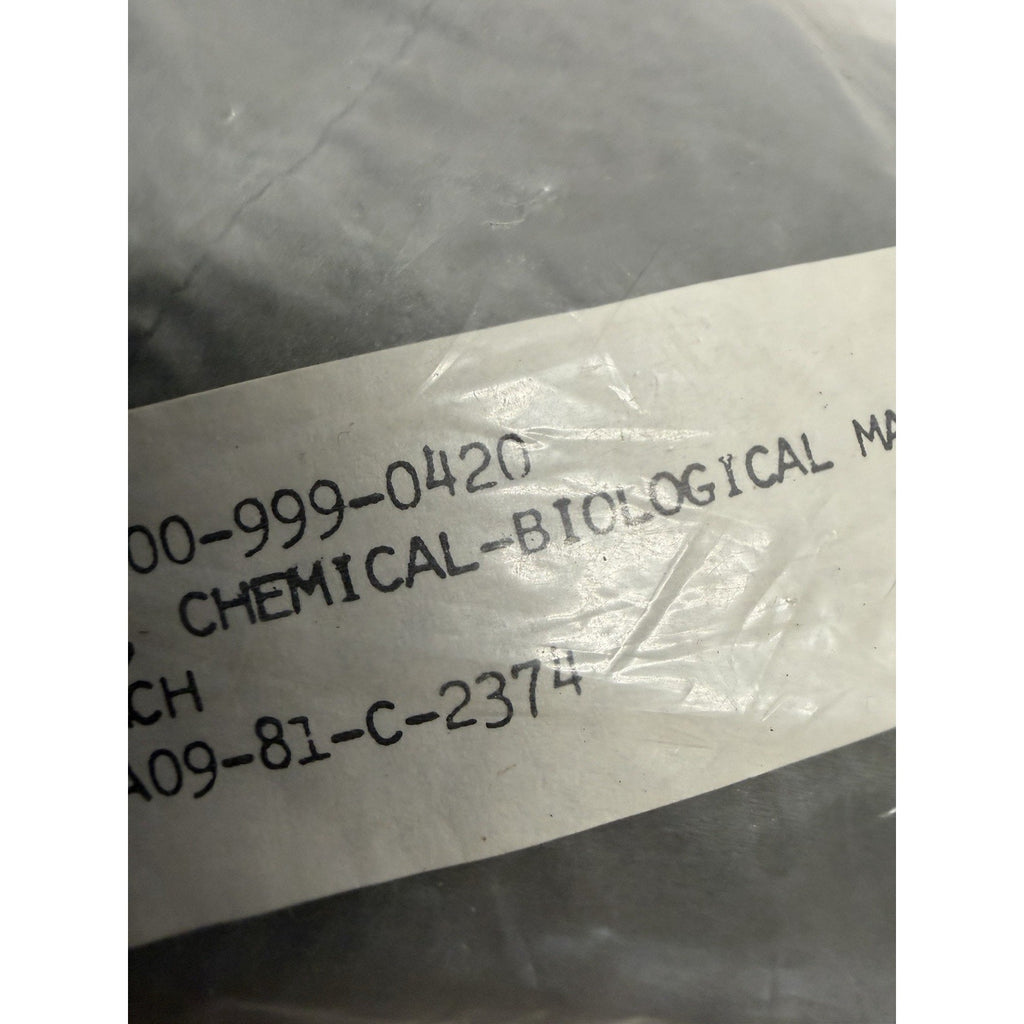 Vintage NEW SEALED Military Chemical Biological Mask Hood 4240-00-999-0420 M6A2