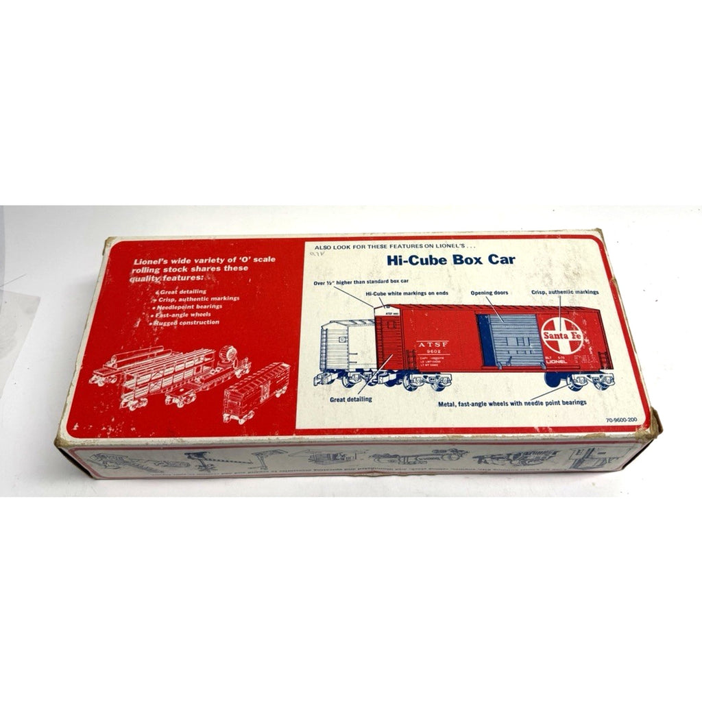 Vintage NOS Lionel 6-9606 O Gauge Union Pacific Hi-Cube Boxcar