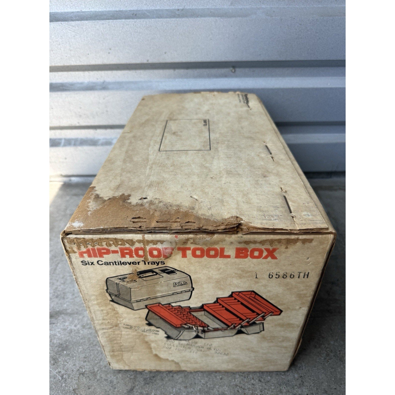 VINTAGE 1983 FACTORY SEALED Flambeau 6 Tray Hip Roof Tool Box