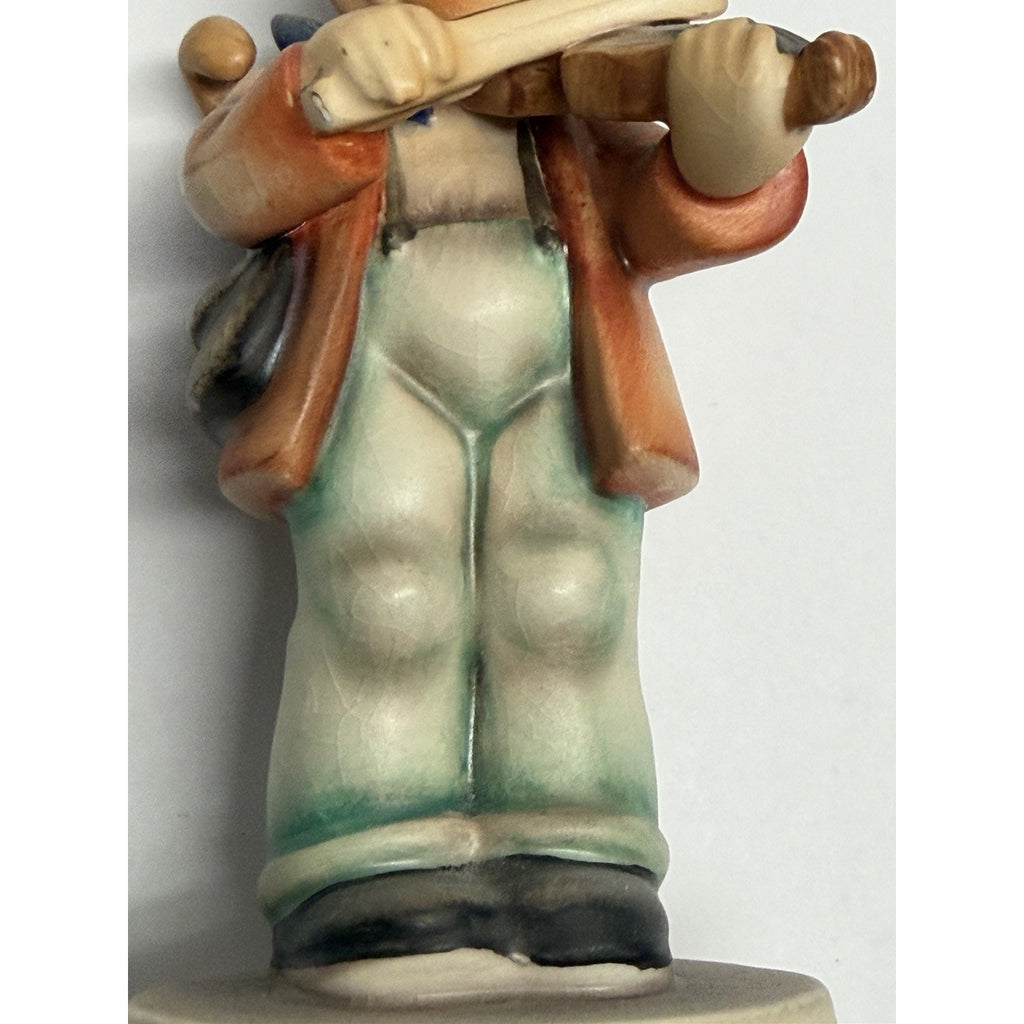 Vintage Goebel Hummel Figurine “Little Fiddler” Crown Germany RARE 5.25" TMK1