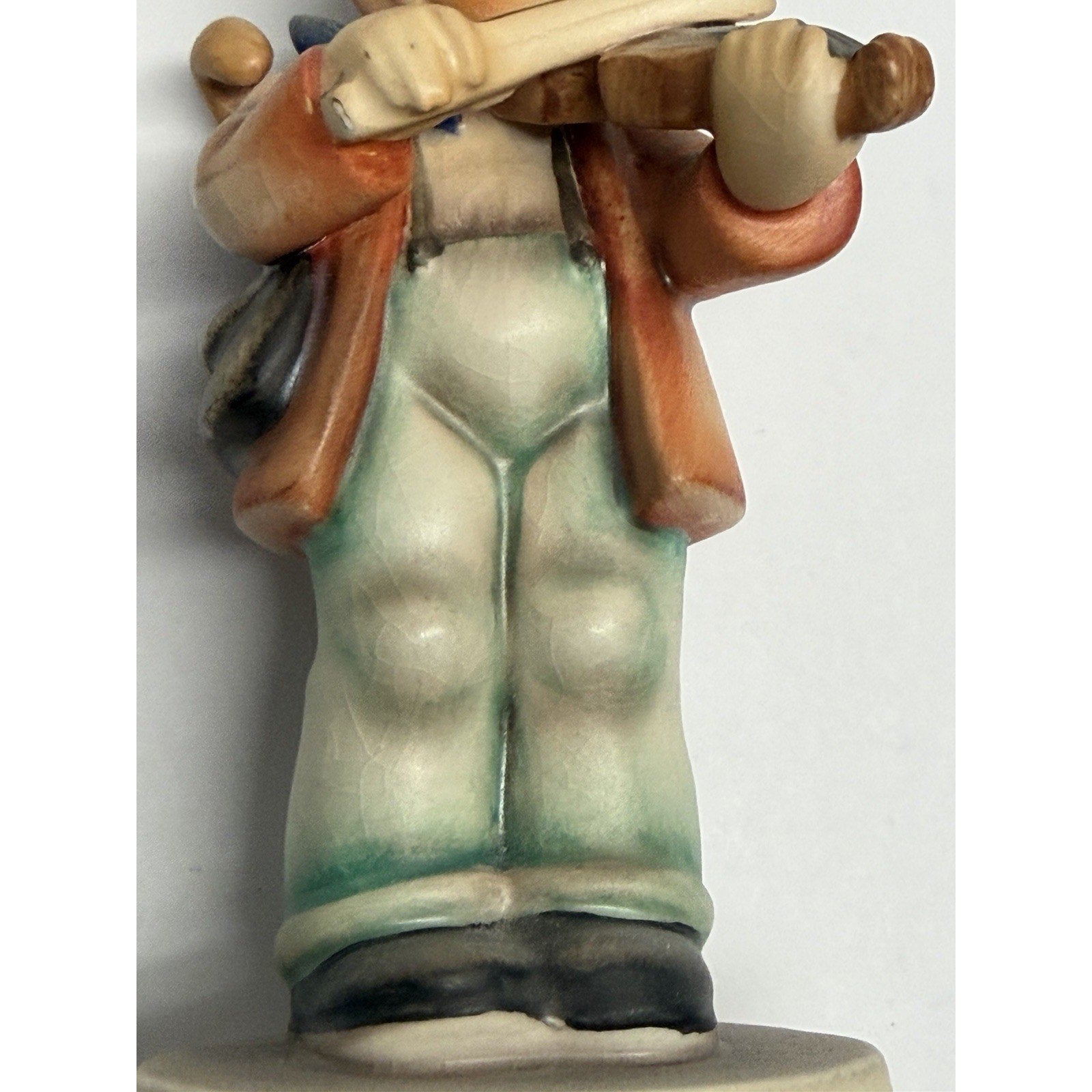 Vintage Goebel Hummel Figurine “Little Fiddler” Crown Germany RARE 5.25" TMK1