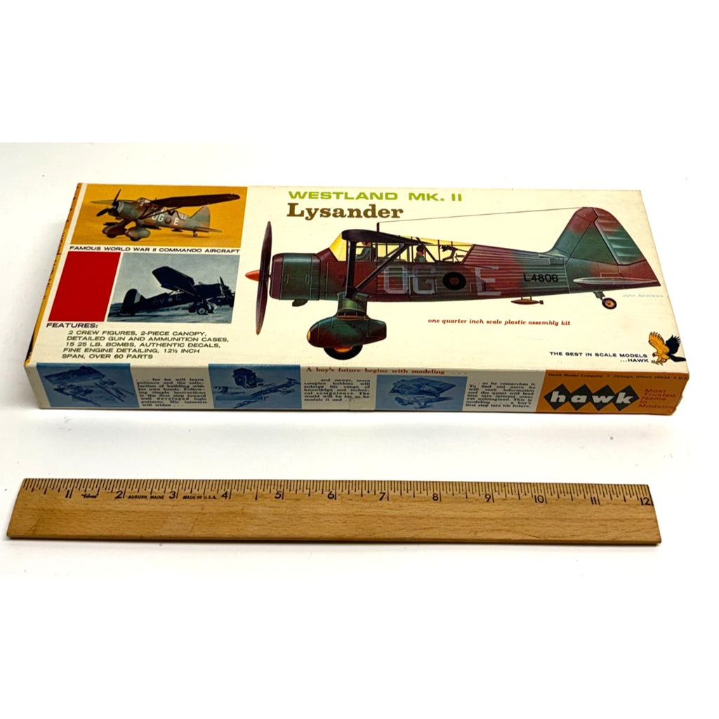 Vintage NEW Hawk #563-100 1/48 Scale Westland Lysander Mk.II New Tooling