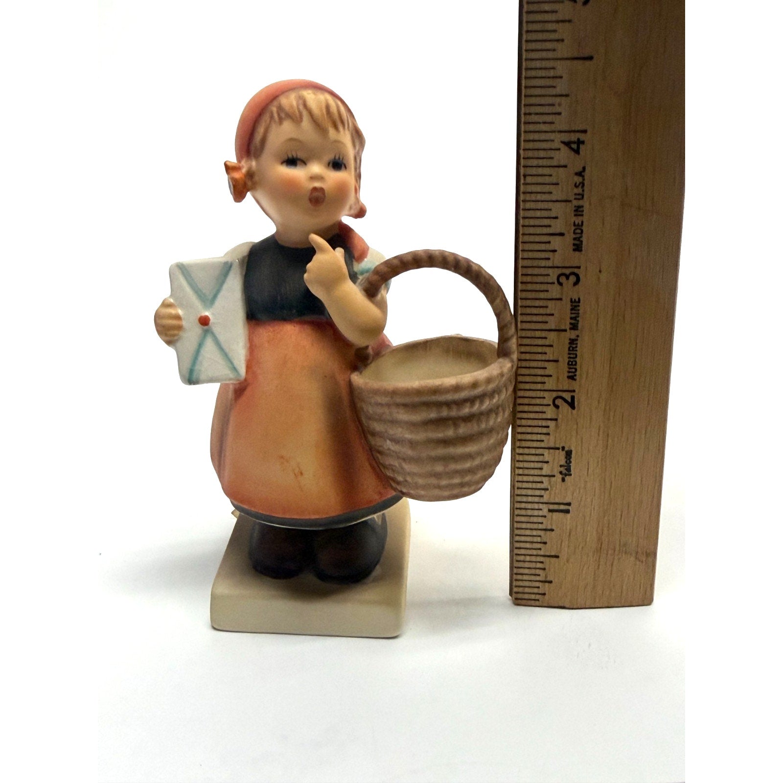 Vintage M.I. Hummel Goebel Meditation #13/0 TMK6 Girl Figurine