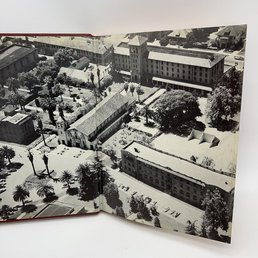 Vintage Yearbook Santa Clara California University Redwood 1957