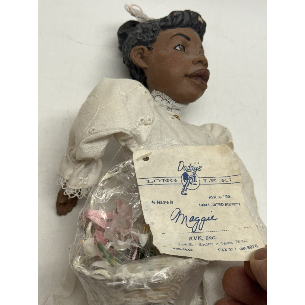 Vintage NOS Daddys Long Legs Maggie Doll Hand Singed