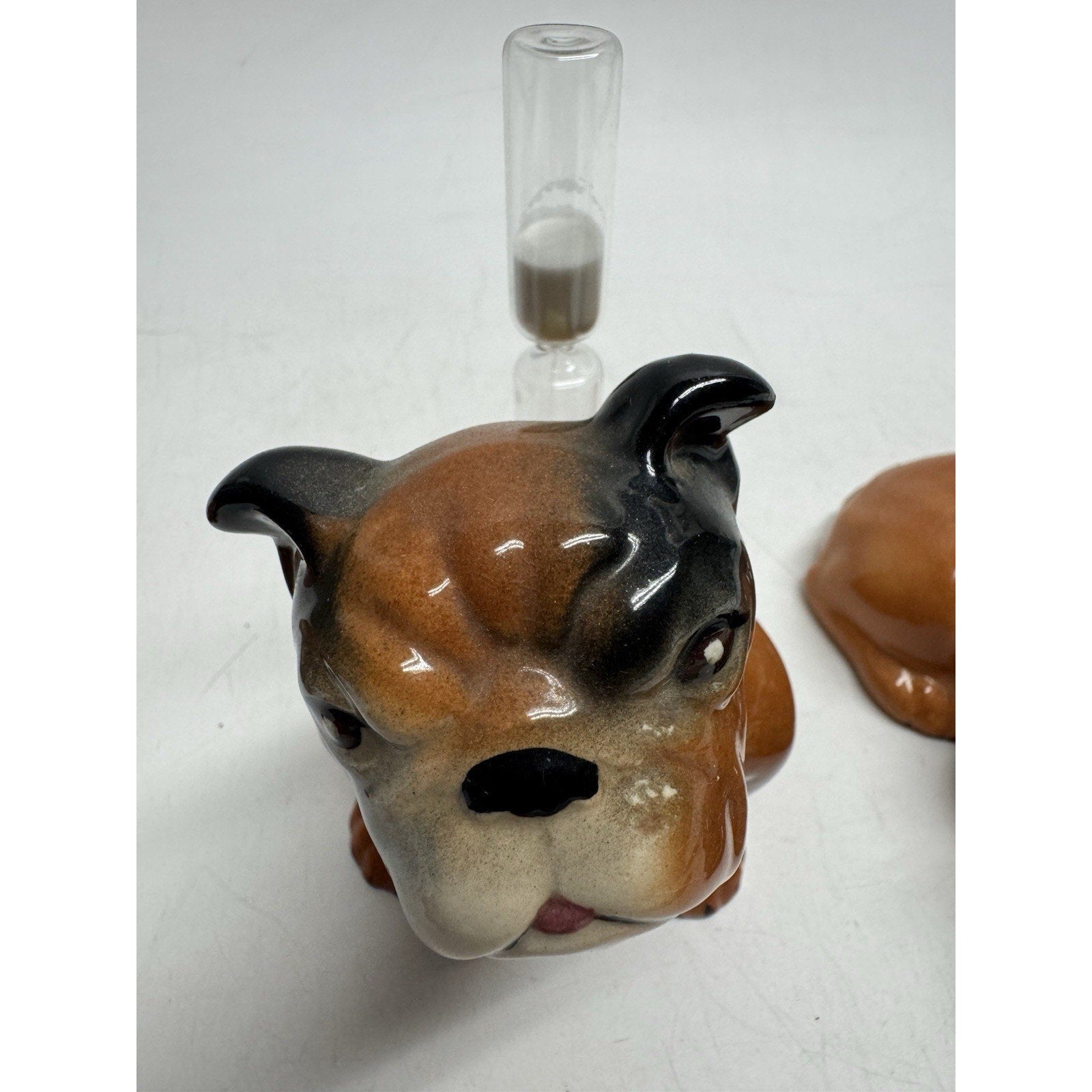 VINTAGE Lot of 3 Marston Mack Bull Dog Salt Pepper Shakers Ceramic California