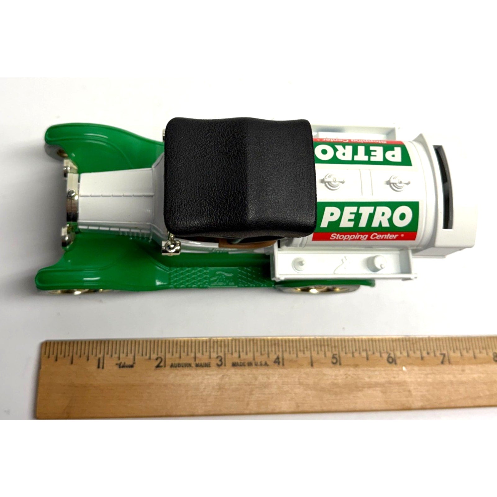 VINTAGE NEW 1918 TANKER DIE CAST METAL VEHICLE BANK -PETRO SHOPPING CENTER