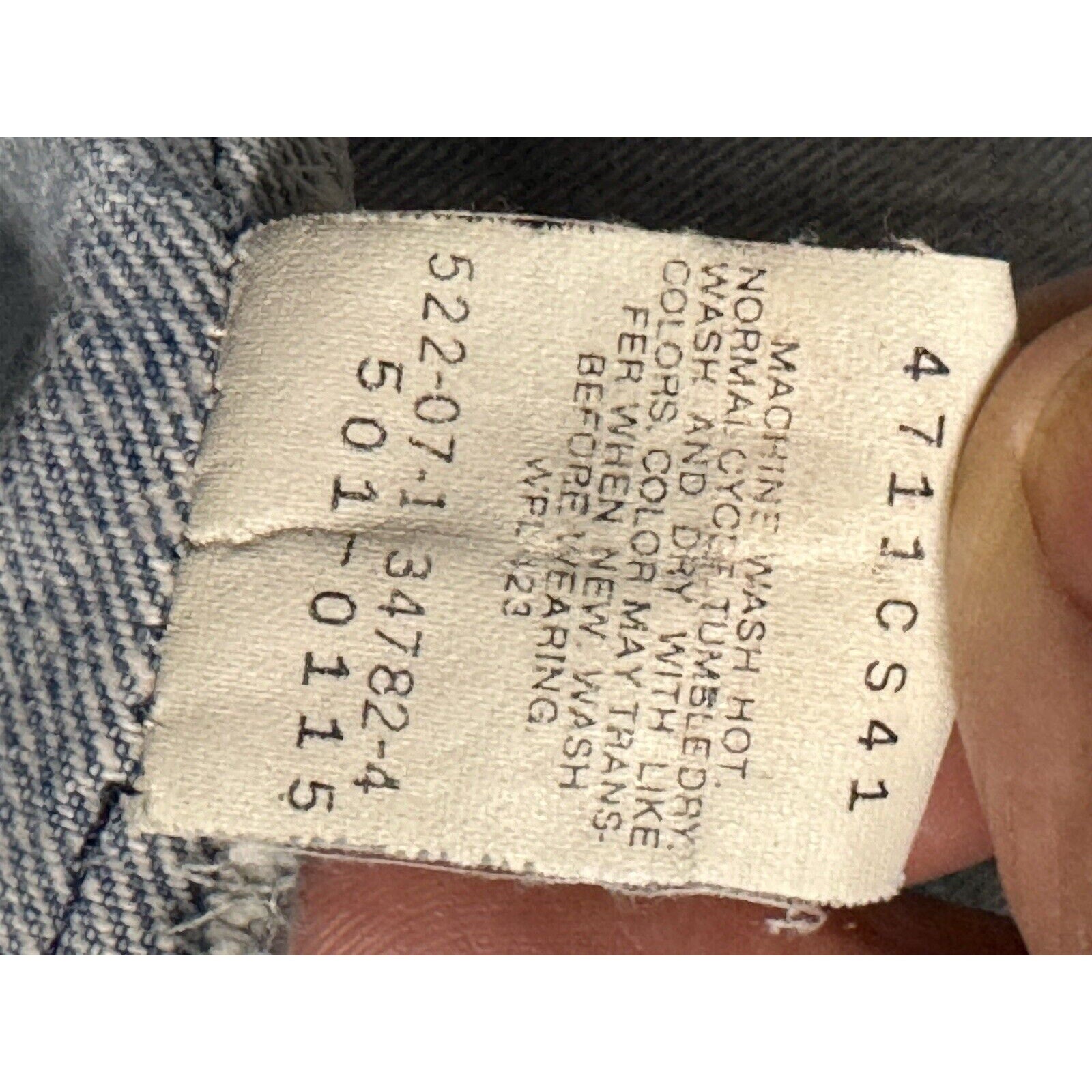 Vintage 1980s Levi's 501-0115 Denim Jeans W36 L30 Made in USA