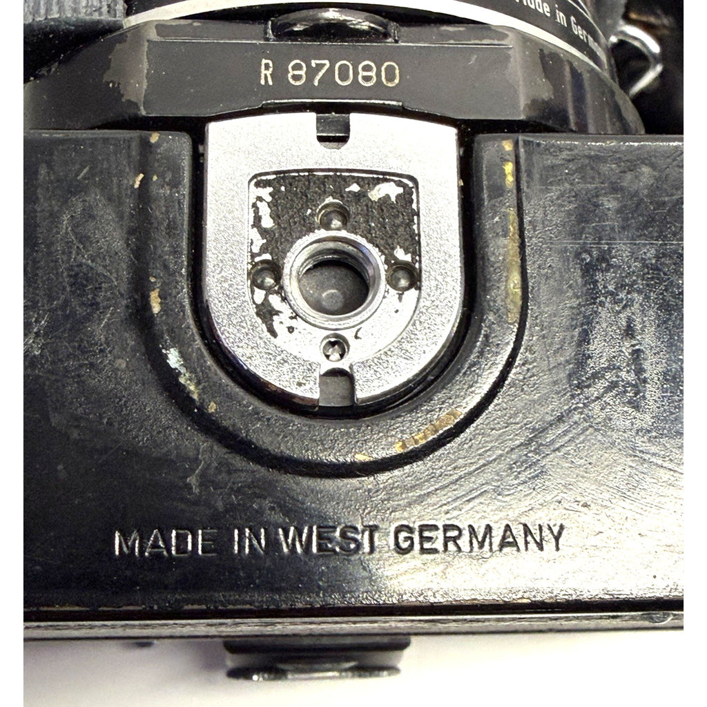 Vintage Contaflex S Automatic Black with 50mm f2.8 Tessar Made In Germany