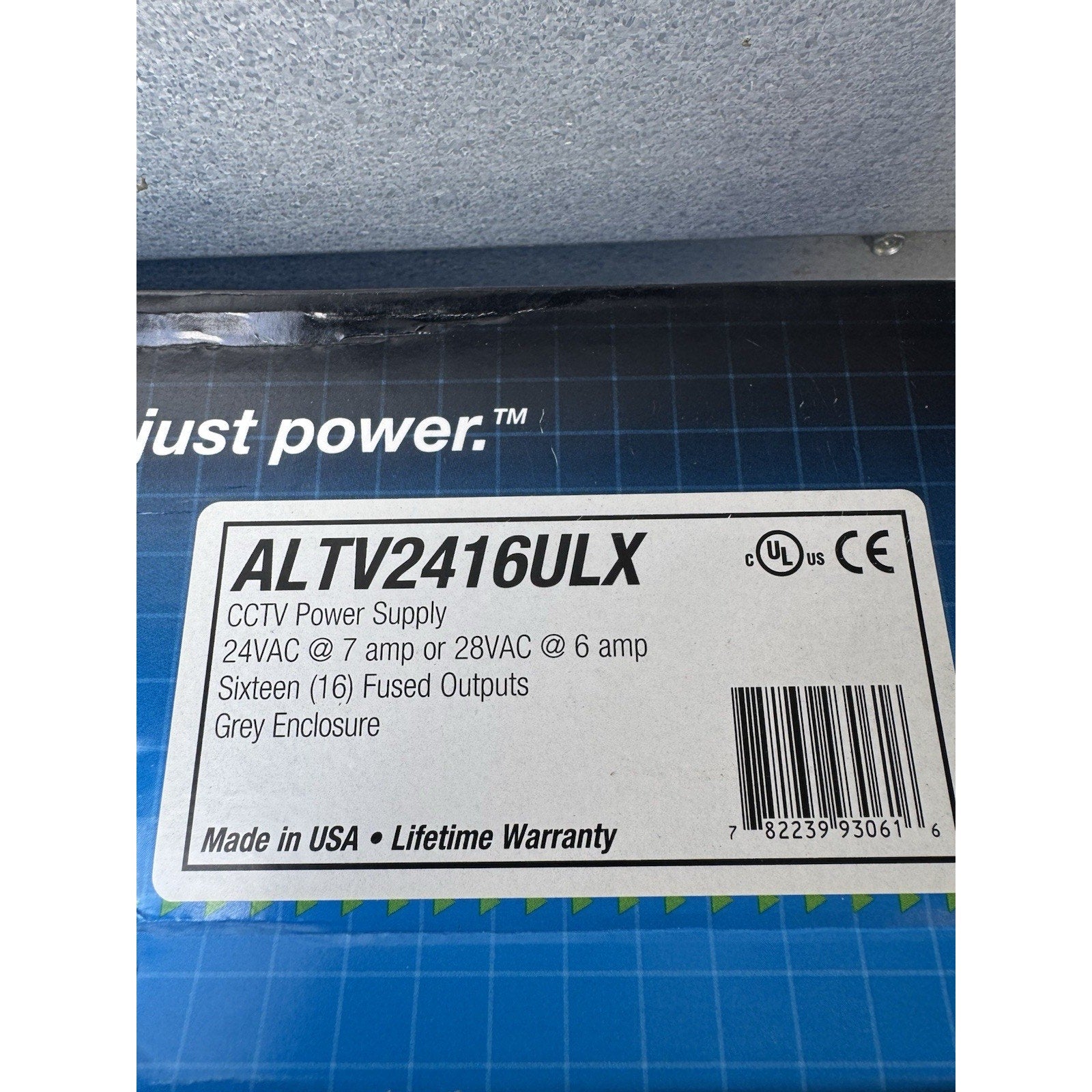 FACTORY SEALED NEW Altronix ALTV2416ULX CCTV Power Supply