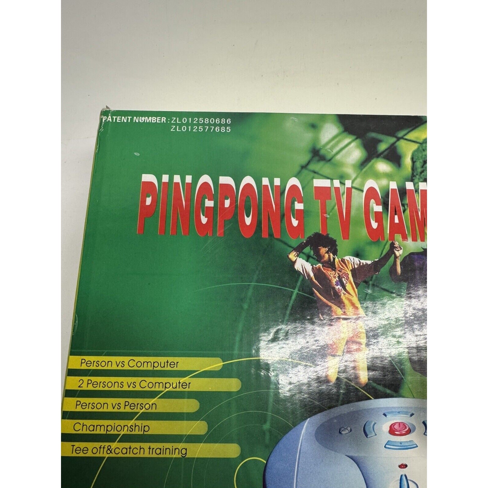 Vintage SEALED Style Ping Pong Sport Pioneer TV Virtual Plug & Play 5 Feature