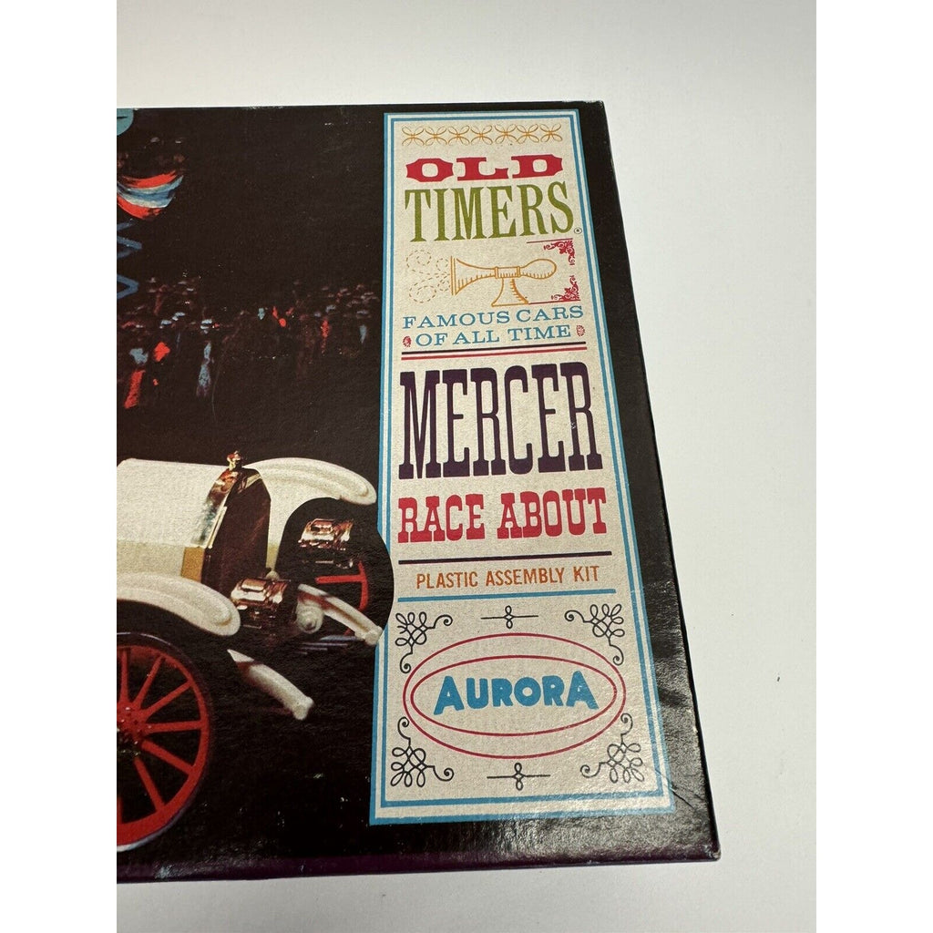Vintage NOS 1961 Aurora OLD TIMERS Mercer Race About Plastic Assembly Kit 572