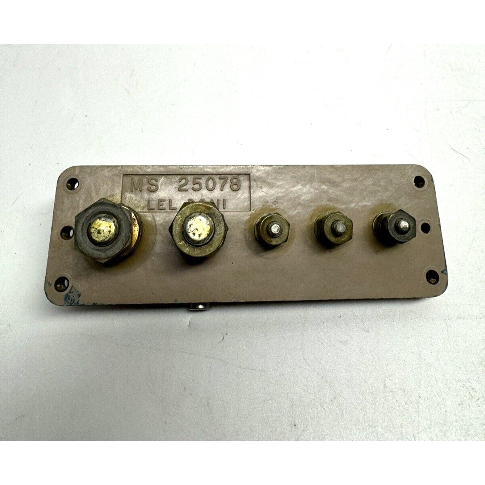 VINTAGE Aircraft Terminal Block MS 25078
