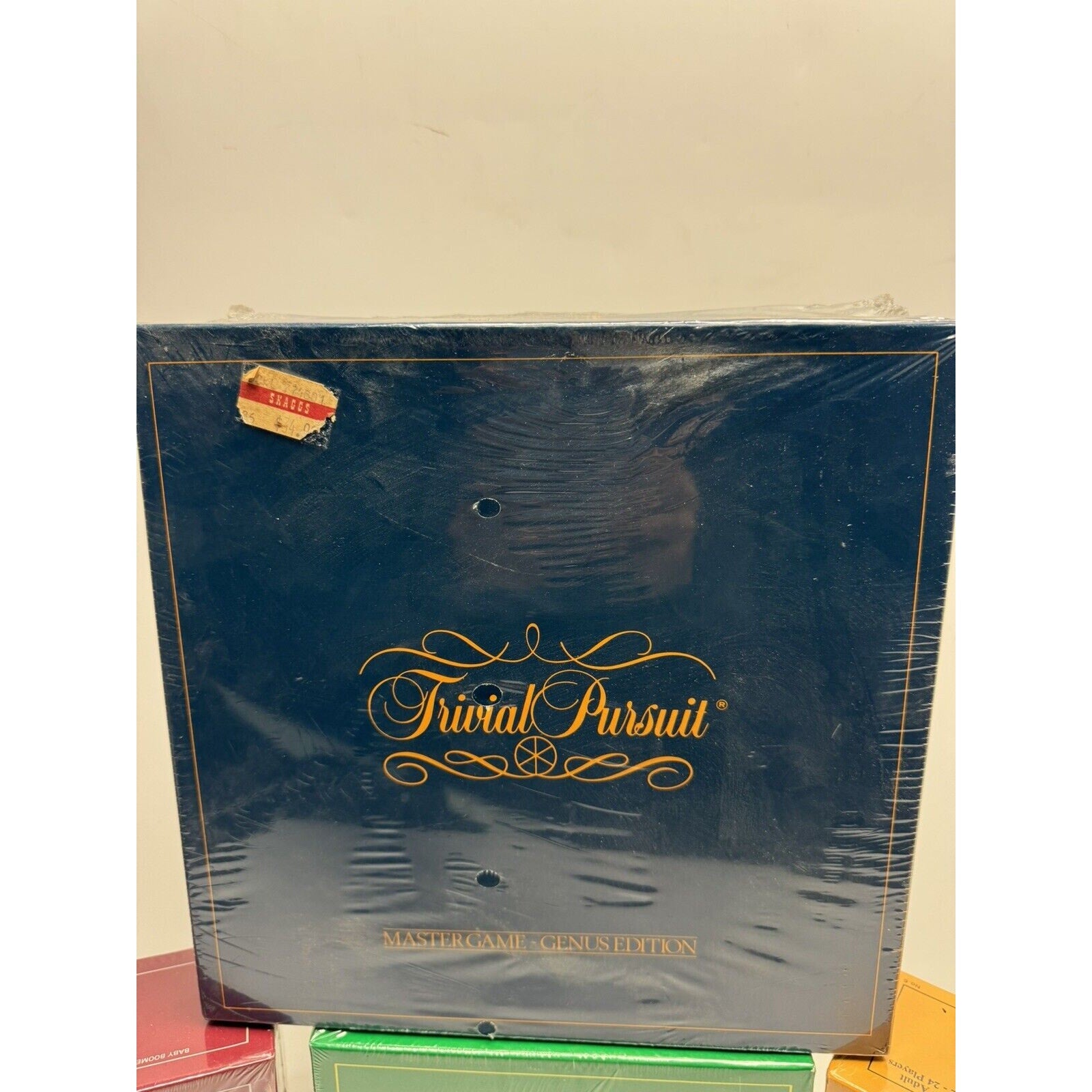 VINTAGE FACTORY SEALED Trivial Pursuit 4-Game LOT Baby Boomer, Mastergame-Geniu