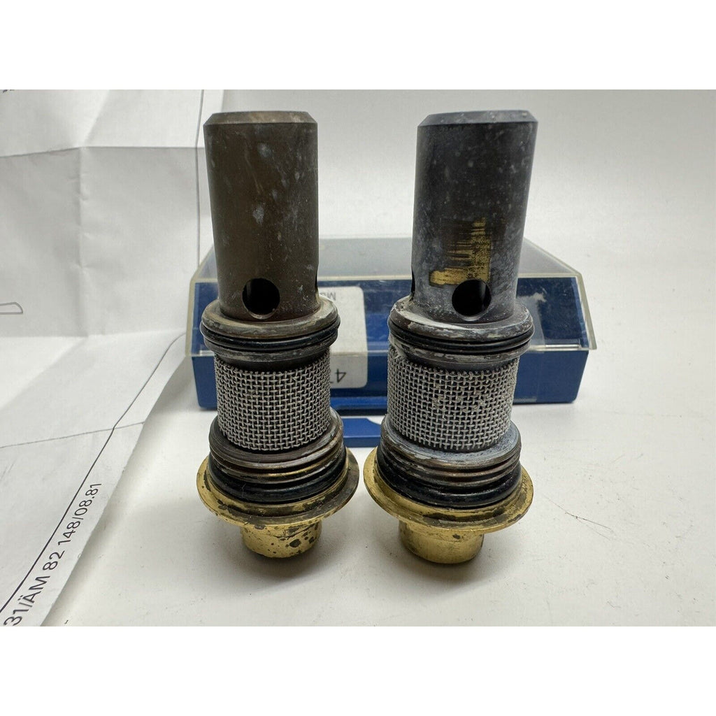 VINTAGE LOT OF 2 USED GROHE 0835500M Universal Stop Valve, one-size