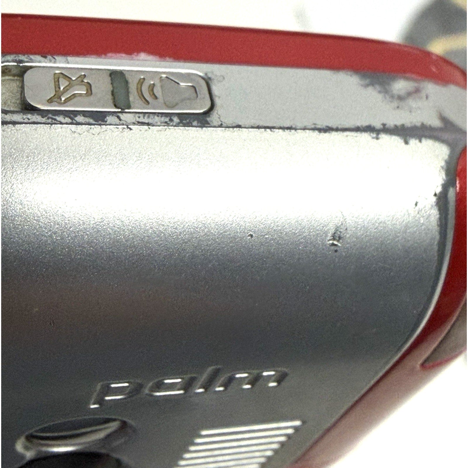 VINTAGE Palm Centro Red Sprint Cellular Phone PTR690HKR Hold Charge - WORKS!