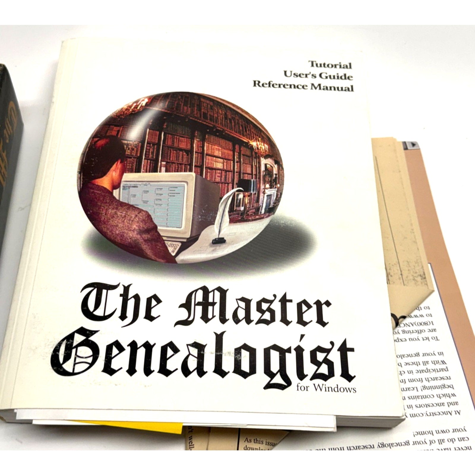 Vintage The Master Genealogist Gold Edition CD with Manuals