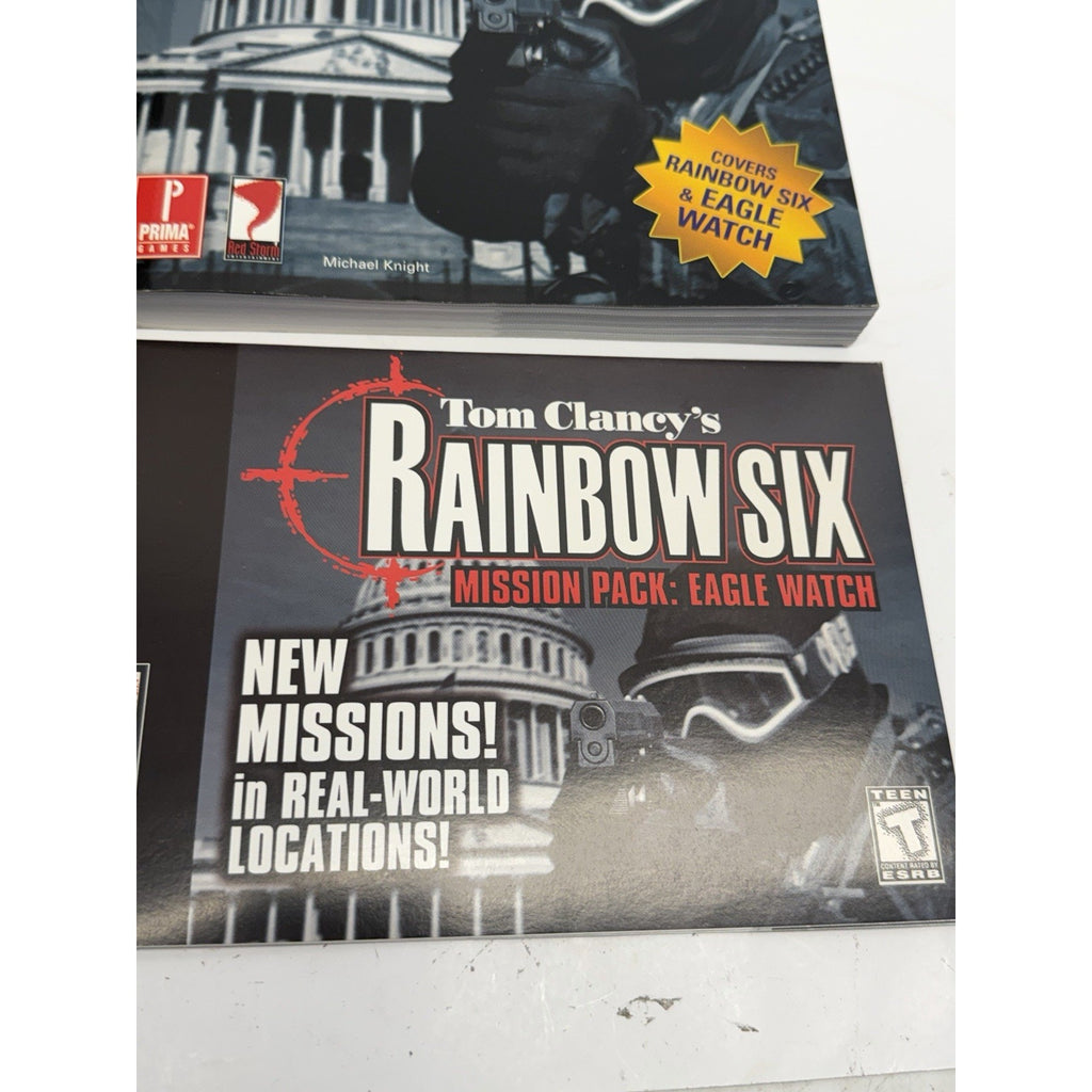 Vintage New Tom Clancy's Rainbow Six: Gold Pack Edition PC Game Big Box
