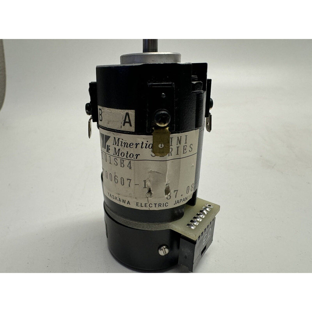 VINTAGE Yaskawa Electric Minertia Motor Mini Series T01SB4 700607 Made in Japan