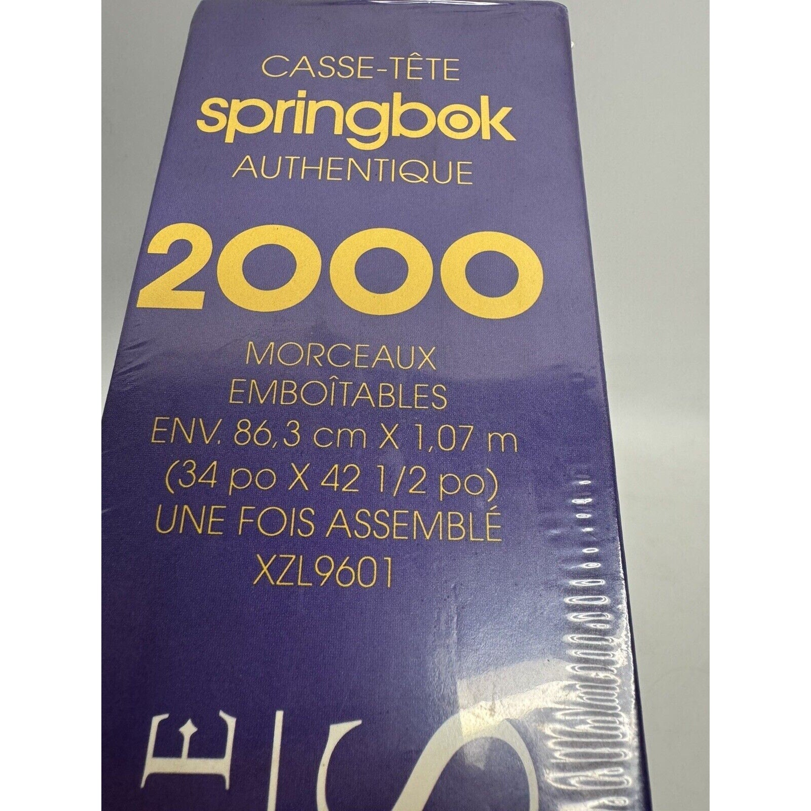 VINTAGE FACTORY SEALED Springbok 2000Pcs Jigsaw Puzzle #Multitude Of Angels