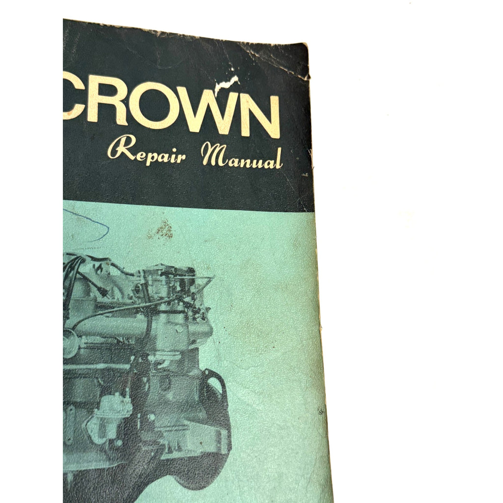 Vintage 1970 Toyota Crown 2M Engine Repair Manual OEM Guide Book #98004