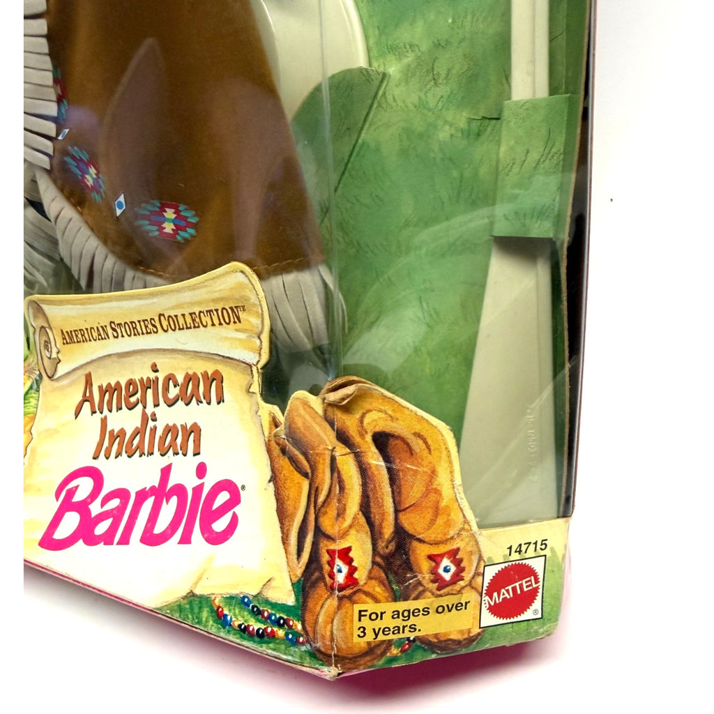 Vintage 1995 American Indian Barbie American Stories Collection NEW