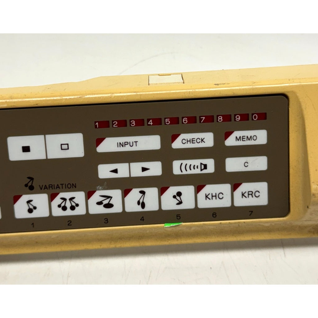 Vintage Brother KH-930 Control Panel For Parts Only (There is a Broken Part)