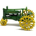 Vintage Ertl John Deere Diecast Mini F-14 Tractor Measures 3”