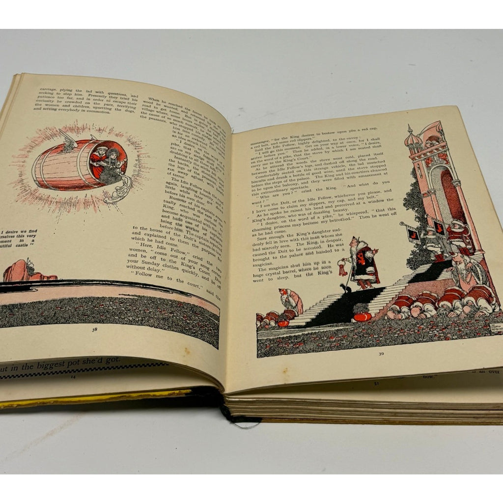 Vintage Antique Playbox Annual 1917 Childrens WWI Story Book