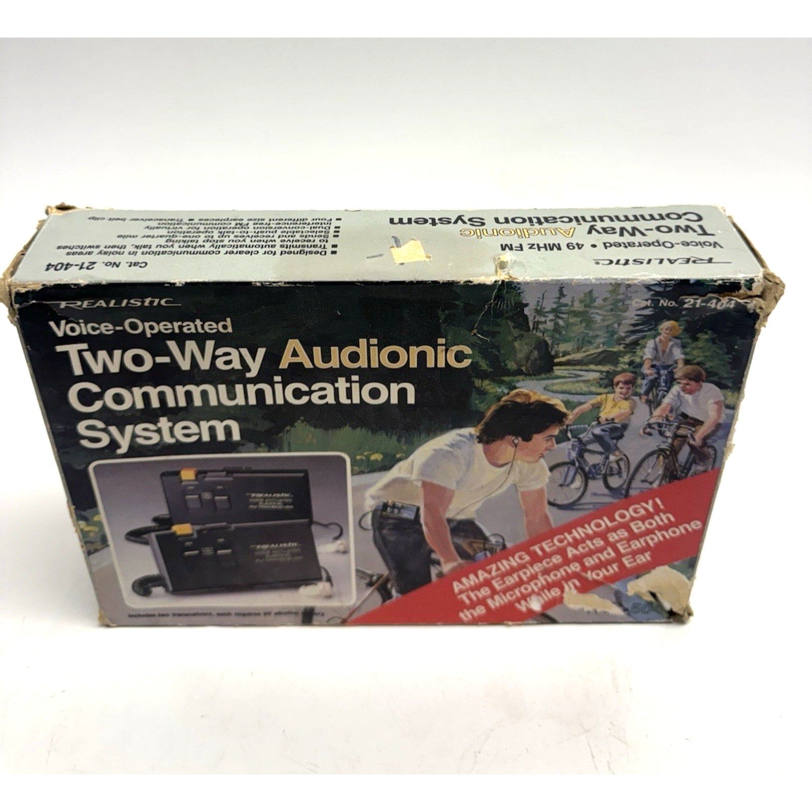 VINTAGE Realistic 21-404 Voice-Operated Two-Way Audionic Communication System