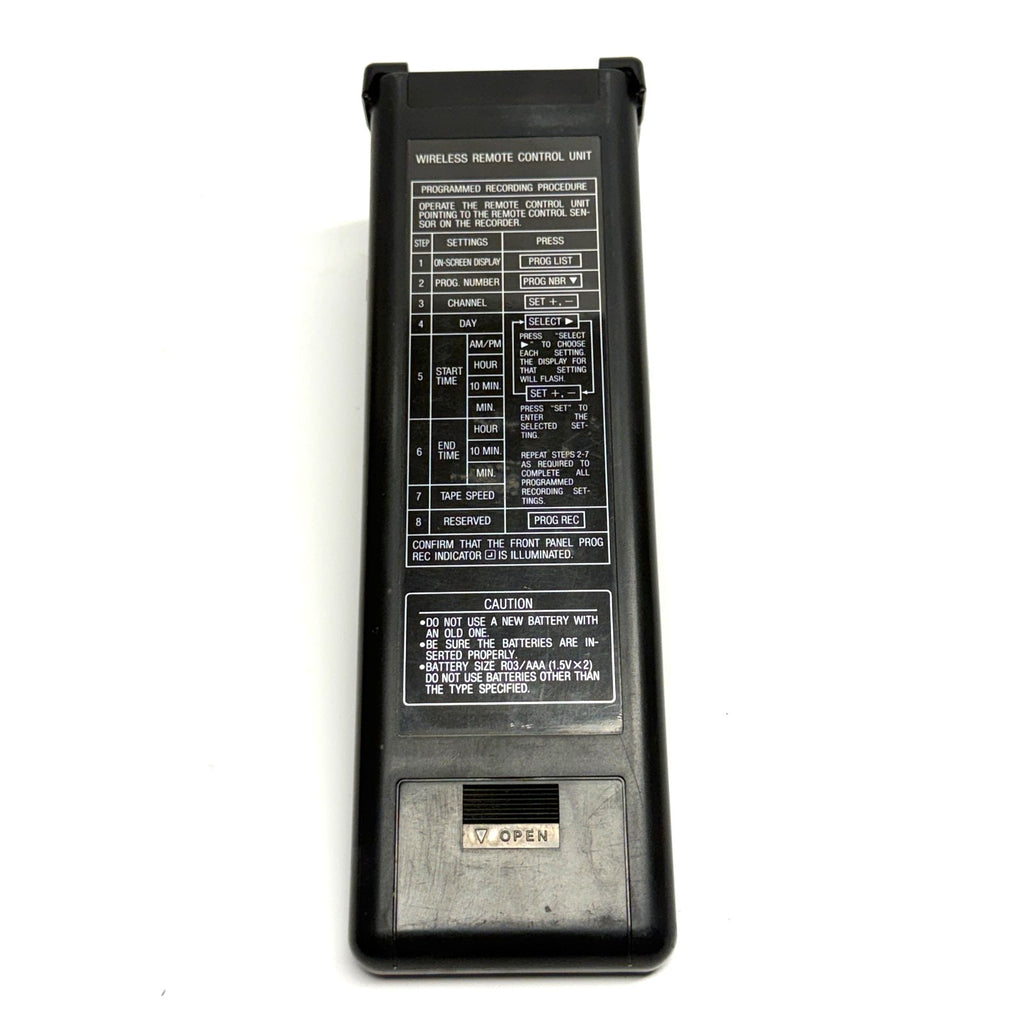 Vintage Genuine Mitsubishi 939P260A1 VCR Remote Control OEM Tested HS-U30 HS-U50