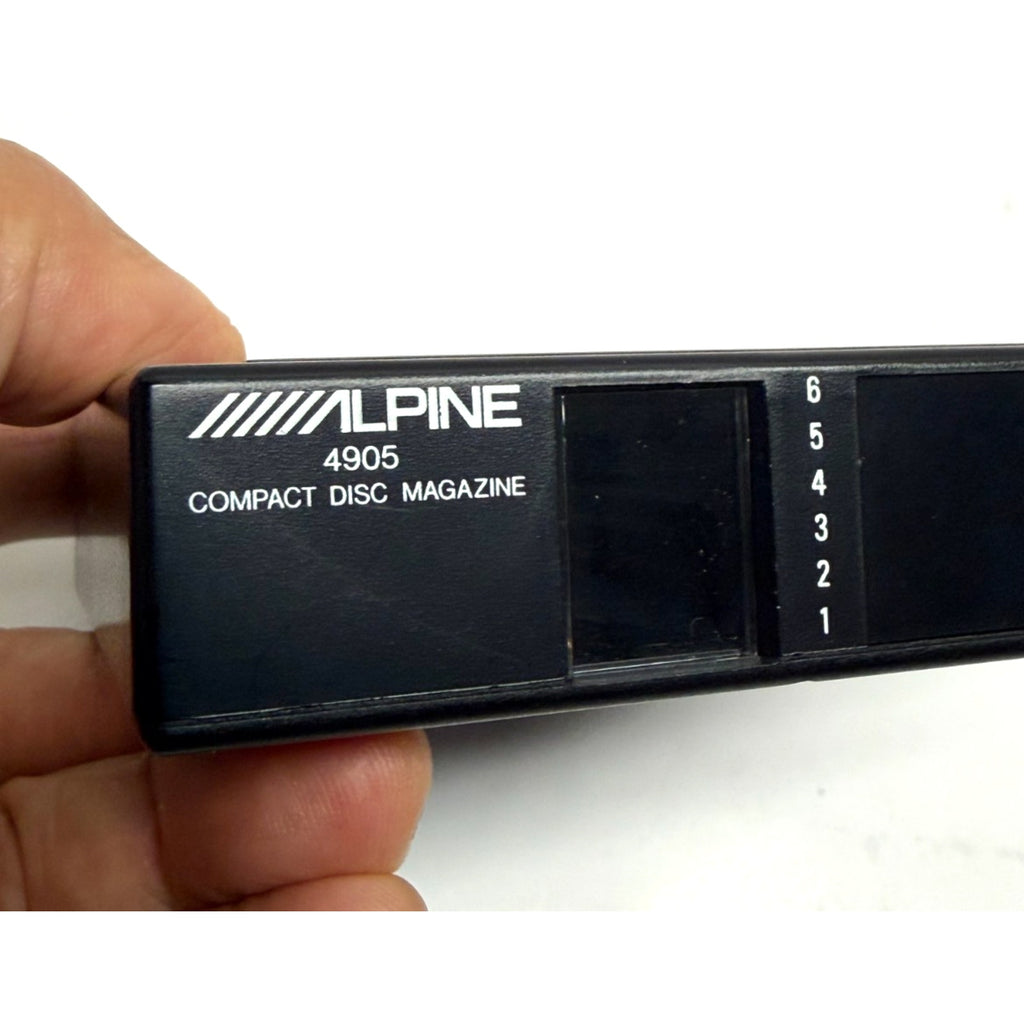 Vintage Genuine Alpine 4905 6CD Compact Disc Magazine Cartridge