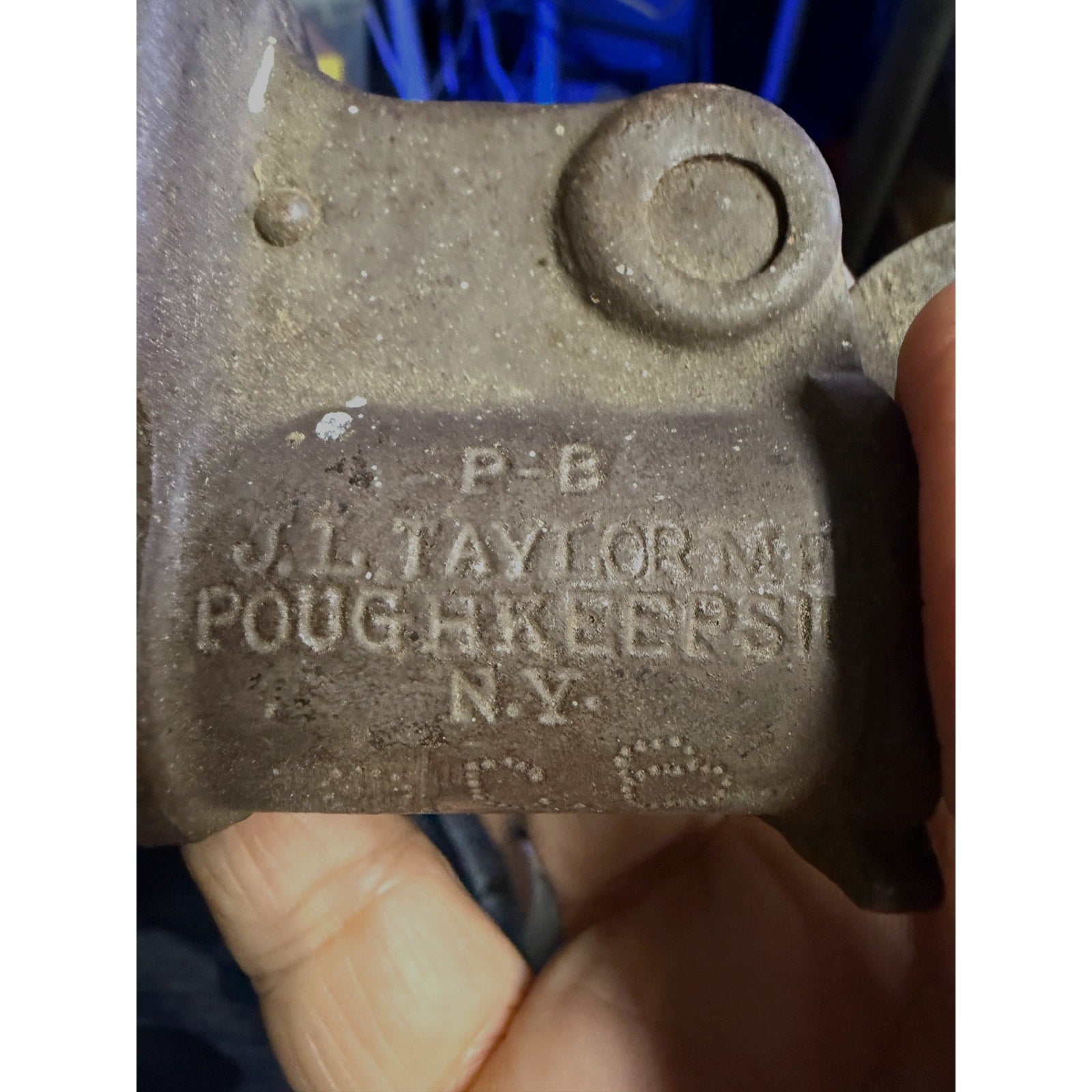 Vintage J.L. Taylor Cast Iron Clamp