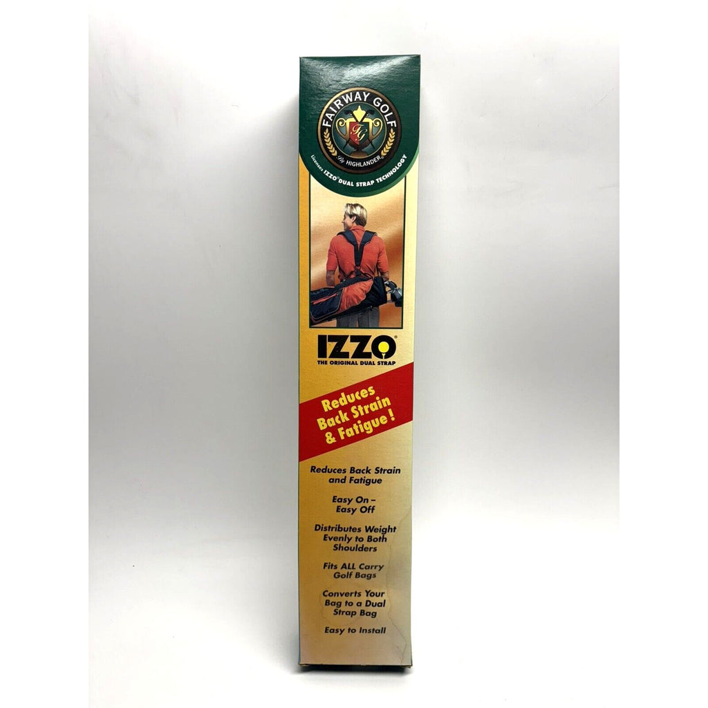 VINTAGE NOS Izzo Golf Dual Strap with Comfort Swivel Technology