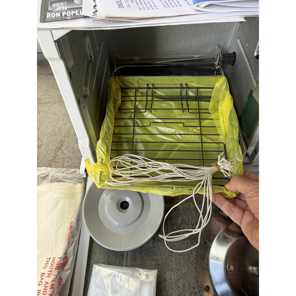 VINTAGE NOS Ronco Compact Showtime Plus Rotisserie BBQ Oven 3000-T White