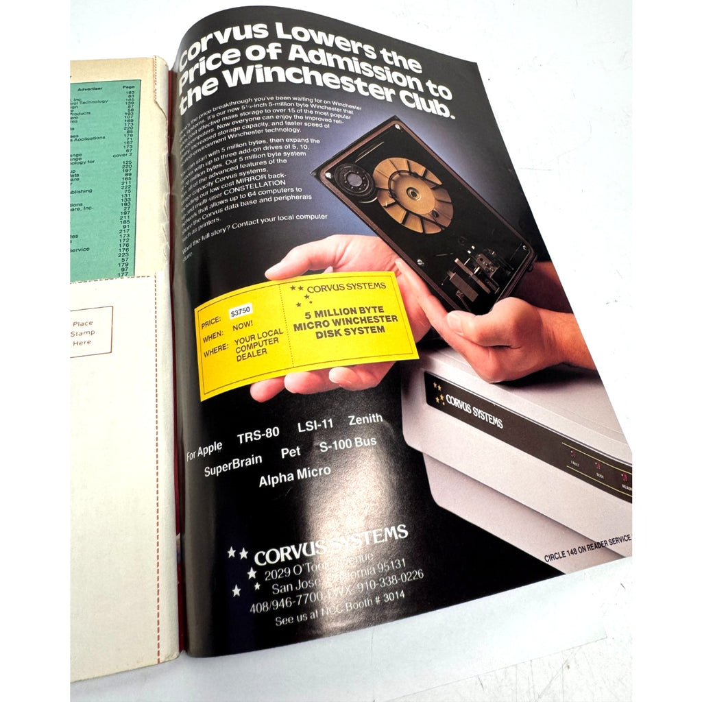 Vintage 1981 MAY CREATIVE COMPUTING MAGAZINE - FINANCE & BUSINESS FRONT COVER