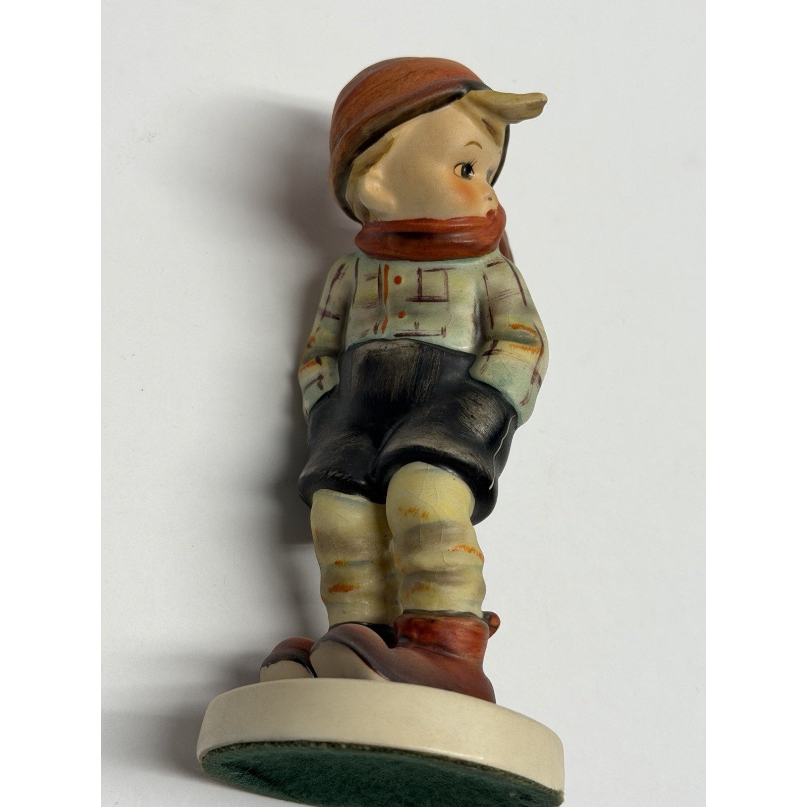 Vintage Goebel Hummel Figurine March Winds Early Germany