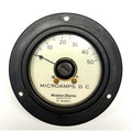 Vintage Western Electric DC Microamperes Panel Meter Gauge 0-50 uA D-164601