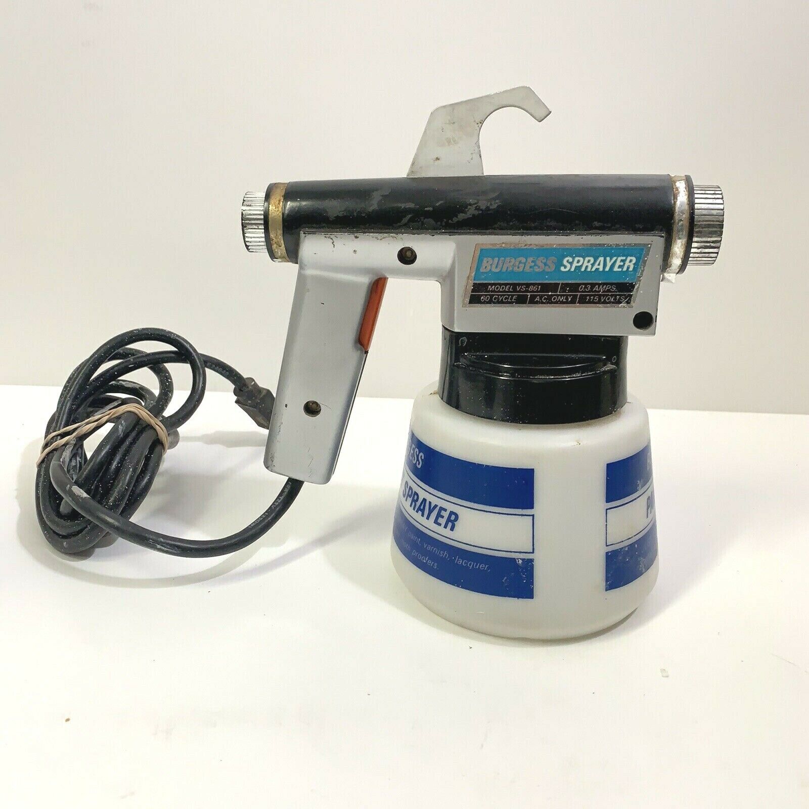VINTAGE Burgess VS-860 Airless Paint Sprayer electric painting gun