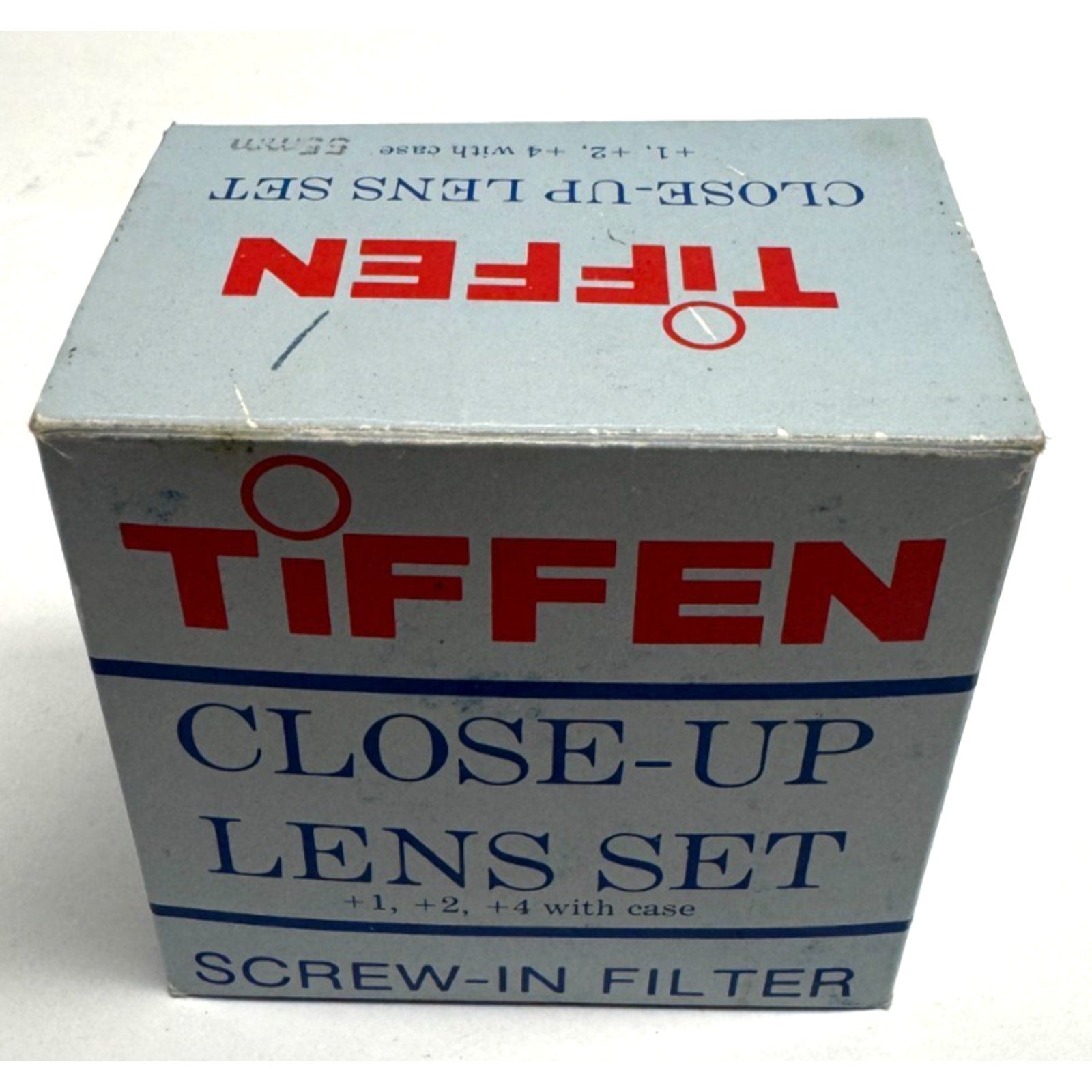 Vintage Close-Up Lens Set 58mm +1, +2, +4 in Original Box