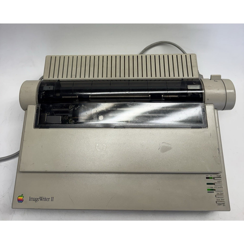 Vintage Apple ImageWriter II Dot Matrix Printer A9M0320 Power On - UNTESTED